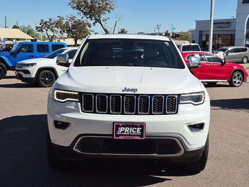 Bright White Clearcoat 2019 Jeep Grand Cherokee Limited