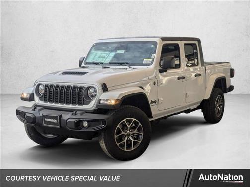 Bright White Clearcoat 2026 Jeep Gladiator Sport S