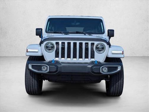 Bright White Clearcoat 2022 Jeep Wrangler Unlimited 4xe Sahara