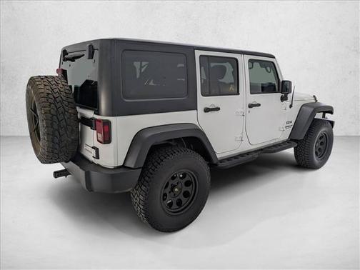 Bright White Clearcoat 2016 Jeep Wrangler Unlimited Sport