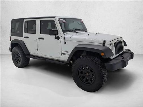 Bright White Clearcoat 2016 Jeep Wrangler Unlimited Sport