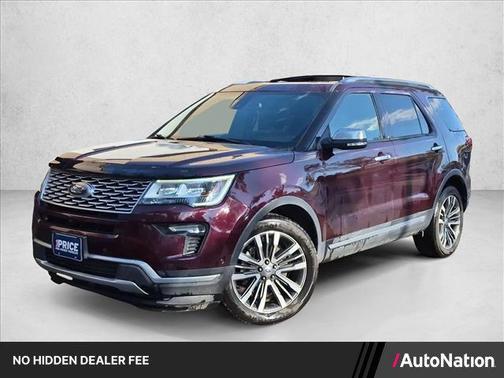 Burgundy Velvet Metallic Tinted Clearcoat 2018 Ford Explorer Platinum