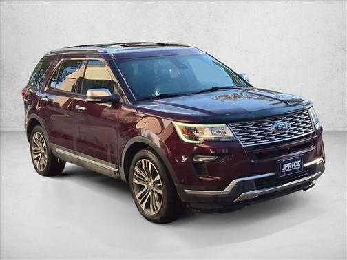 Burgundy Velvet Metallic Tinted Clearcoat 2018 Ford Explorer Platinum