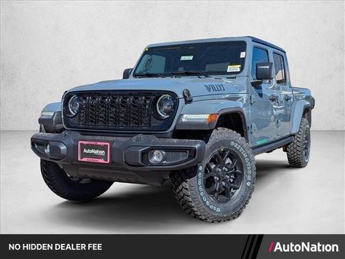 Anvil Clearcoat 2026 Jeep Gladiator Willys 4x4