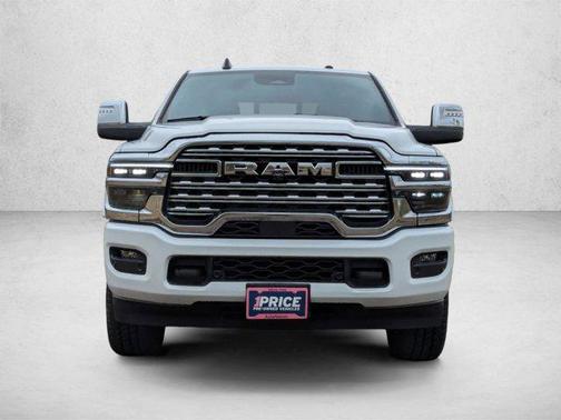 Bright White Clearcoat 2025 RAM 2500 Limited Crew Cab 4x4 6'4' Box