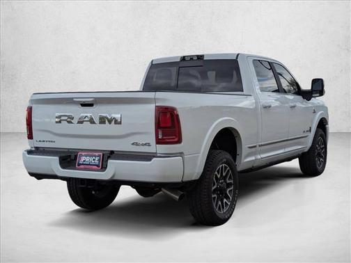 Bright White Clearcoat 2025 RAM 2500 Limited Crew Cab 4x4 6'4' Box