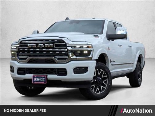 Bright White Clearcoat 2025 RAM 2500 Limited Crew Cab 4x4 6'4' Box