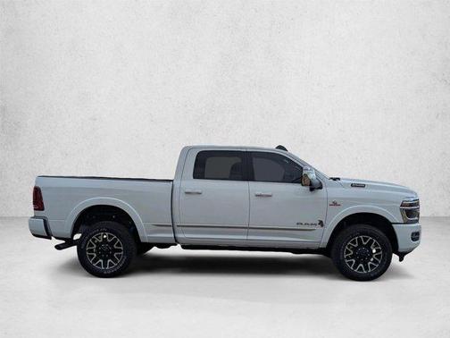 Bright White Clearcoat 2025 RAM 2500 Limited Crew Cab 4x4 6'4' Box