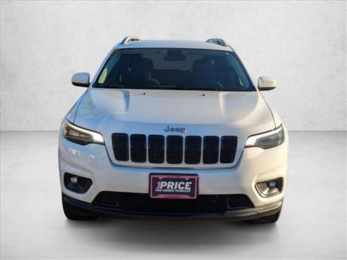 Bright White Clearcoat 2019 Jeep Cherokee Latitude