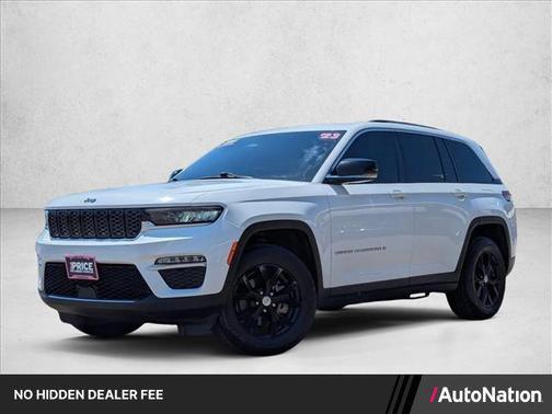 Bright White Clearcoat 2023 Jeep Grand Cherokee Limited