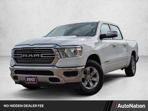 Bright White Clearcoat 2024 RAM 1500 Laramie