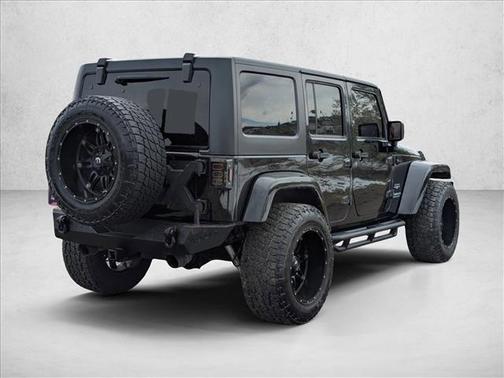 Black Clearcoat 2016 Jeep Wrangler Unlimited Sahara