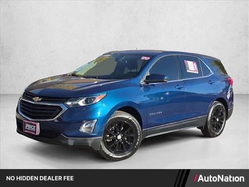 Pacific Blue Metallic 2020 Chevrolet Equinox 1LT