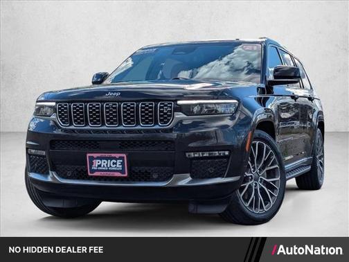 Diamond Black Crystal Pearlcoat 2021 Jeep Grand Cherokee L Summit Reserve