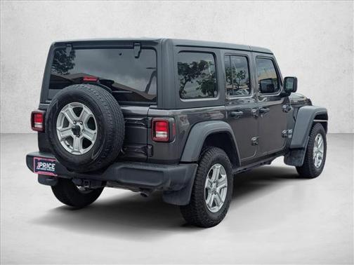 Granite Crystal Metallic Clearcoat 2019 Jeep Wrangler Unlimited Sport