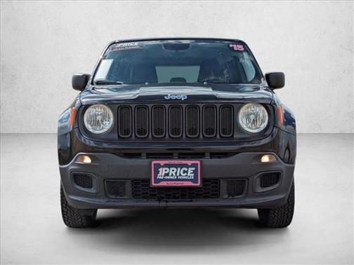 Black 2015 Jeep Renegade Sport