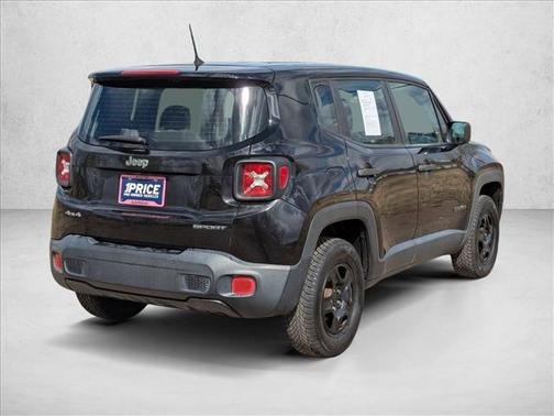 Black 2015 Jeep Renegade Sport