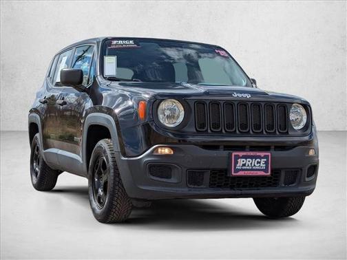 Black 2015 Jeep Renegade Sport