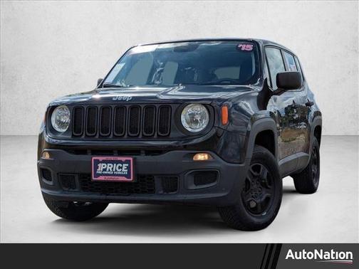 Black 2015 Jeep Renegade Sport