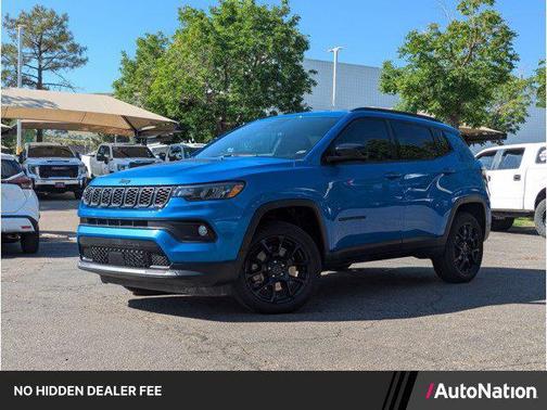 Hydro Blue Pearlcoat 2025 Jeep Compass Latitude