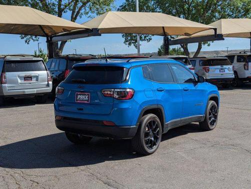 Hydro Blue Pearlcoat 2025 Jeep Compass Latitude
