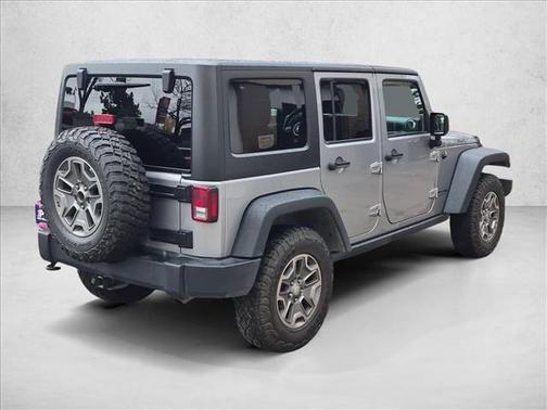 Billet Silver Metallic Clearcoat 2018 Jeep Wrangler JK Unlimited Rubicon
