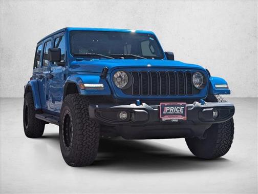 Hydro Blue Pearlcoat 2024 Jeep Wrangler 4xe Sport S