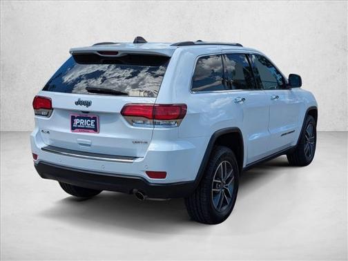 Bright White Clearcoat 2021 Jeep Grand Cherokee Limited