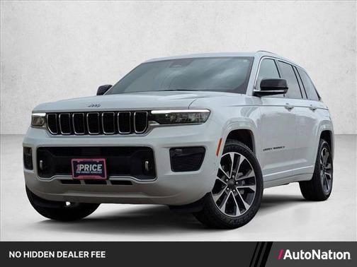 Bright White Clearcoat 2022 Jeep Grand Cherokee Overland