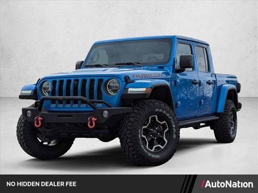 Hydro Blue Pearlcoat 2021 Jeep Gladiator Rubicon
