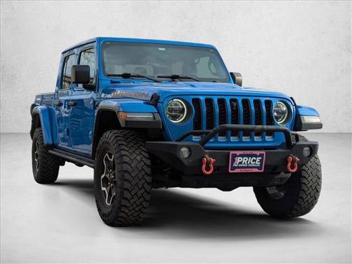 Hydro Blue Pearlcoat 2021 Jeep Gladiator Rubicon