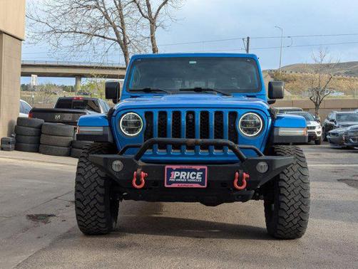 Hydro Blue Pearlcoat 2021 Jeep Gladiator Rubicon