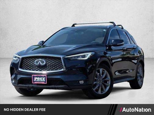 Hermosa Blue 2020 INFINITI QX50 LUXE AWD