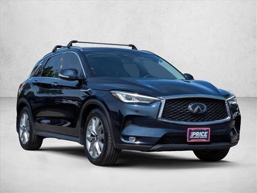 Hermosa Blue 2020 INFINITI QX50 LUXE AWD