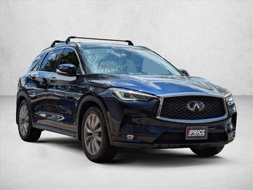 Hermosa Blue 2020 INFINITI QX50 LUXE AWD