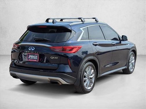 Hermosa Blue 2020 INFINITI QX50 LUXE AWD