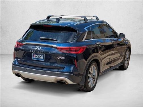 Hermosa Blue 2020 INFINITI QX50 LUXE AWD