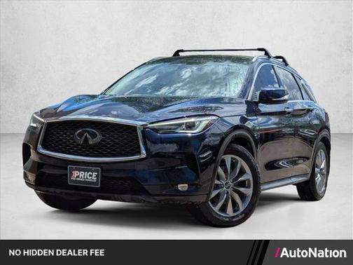Hermosa Blue 2020 INFINITI QX50 LUXE AWD