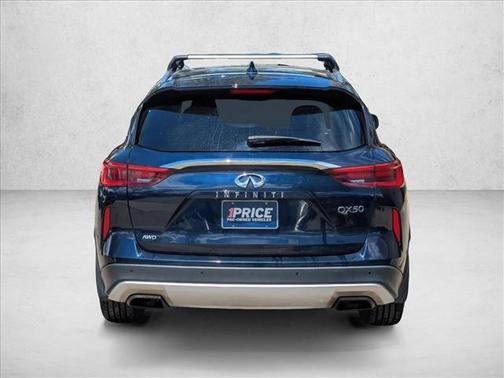 Hermosa Blue 2020 INFINITI QX50 LUXE AWD