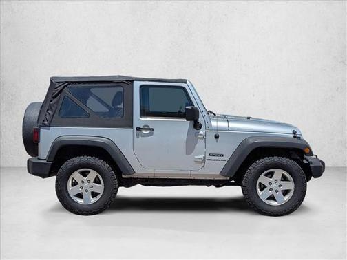 Bright Silver Metallic 2012 Jeep Wrangler Sport