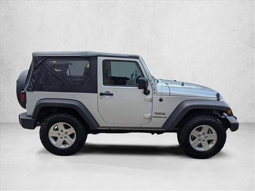 Bright Silver Metallic 2012 Jeep Wrangler Sport