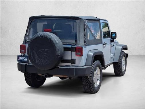 Bright Silver Metallic 2012 Jeep Wrangler Sport