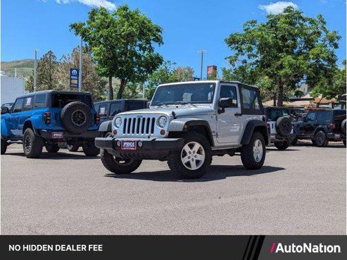 Bright Silver Metallic 2012 Jeep Wrangler Sport