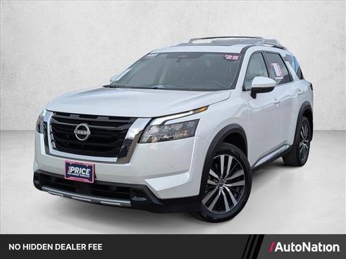 Everest White Pearl Tricoat 2025 Nissan Pathfinder Platinum 4WD