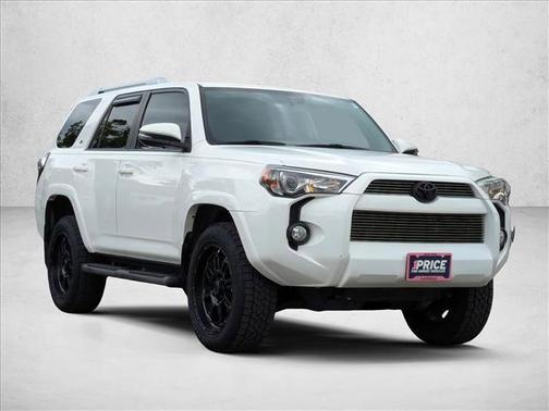 Super White 2017 Toyota 4Runner SR5 Premium