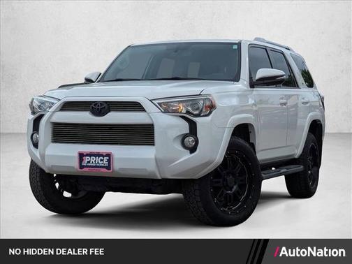 Super White 2017 Toyota 4Runner SR5 Premium