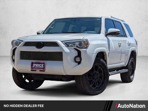 Super White 2017 Toyota 4Runner SR5 Premium