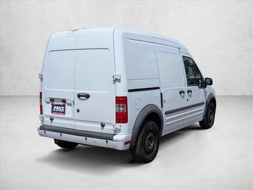 Frozen White 2013 Ford Transit Connect XLT