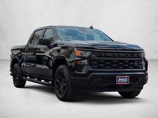 Black 2022 Chevrolet Silverado 1500 Custom