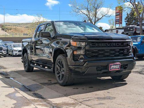 Black 2022 Chevrolet Silverado 1500 Custom